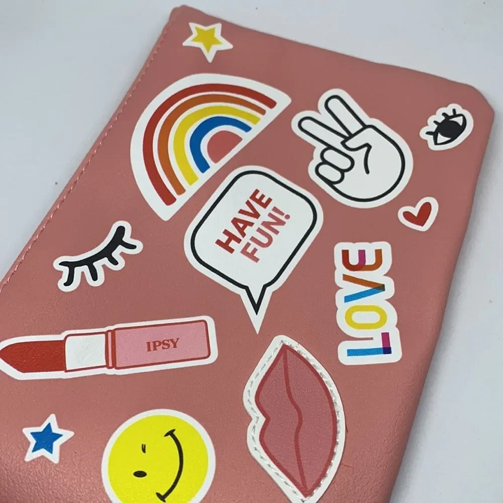 NWT Ipsy sunshine and rainbows Cosmetic Bag
